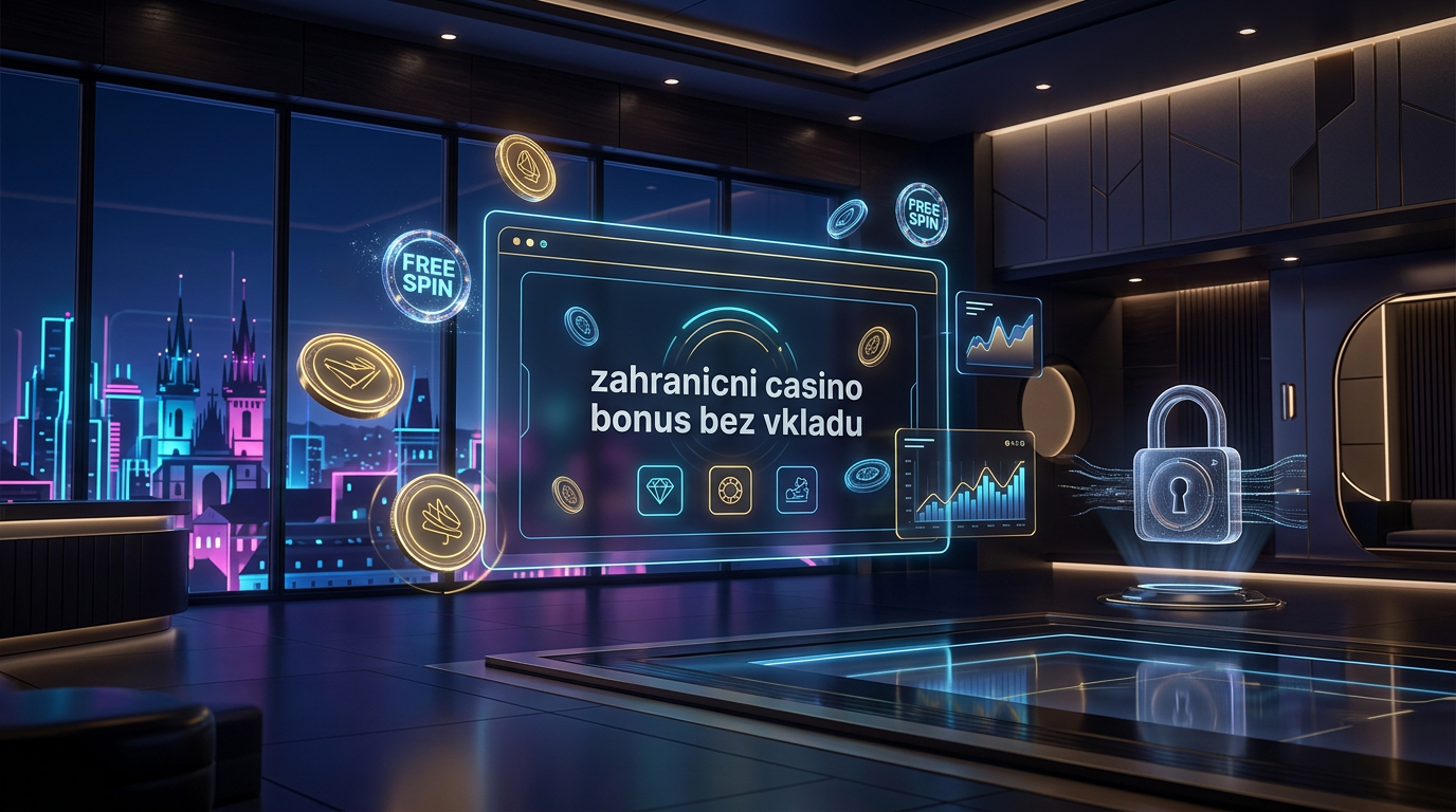 Moderní digitální prostředí online kasina s bonusovými prvky a symboly zabezpečení pro rok 2026